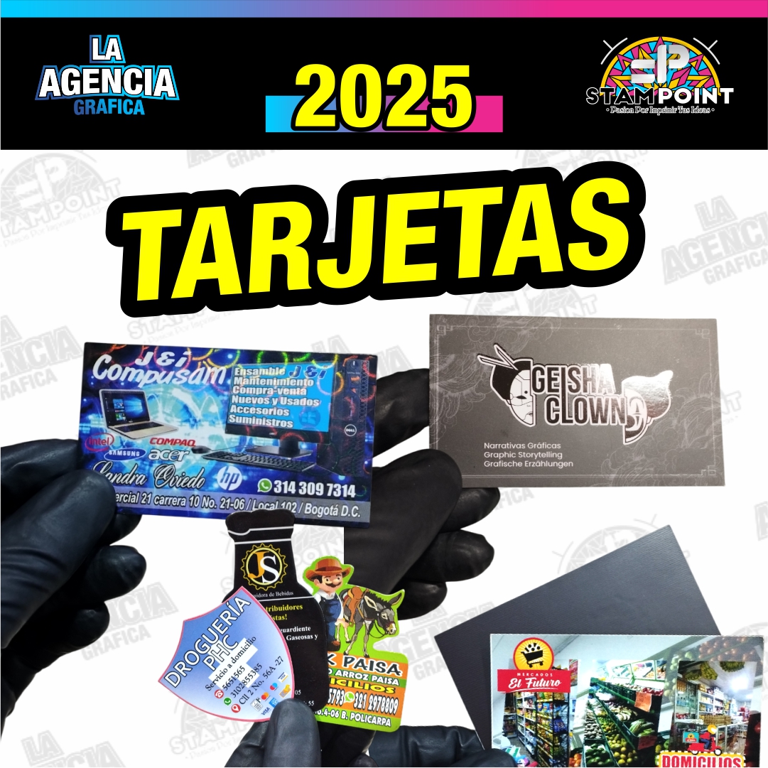 Tarjetas La Agencia Grafica